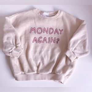 Tops | Zara Baby Star Sweatshirt | Poshmark